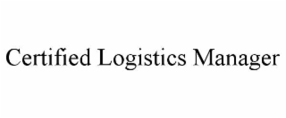 certified logistics manager