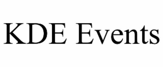 kde events