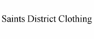 saints district clothing