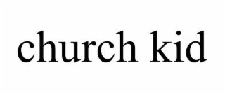 church kid
