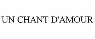 un chant d'amour