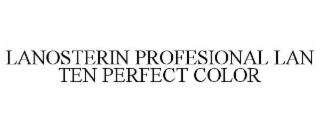 lanosterin profesional lan ten perfect color
