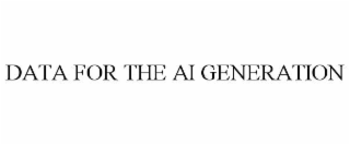 data for the ai generation