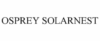 osprey solarnest