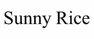 sunny rice