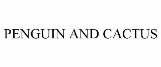 penguin and cactus