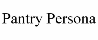 pantry persona