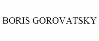 boris gorovatsky