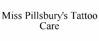 miss pillsbury's tattoo care