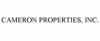 cameron properties, inc.