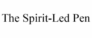 the spirit-led pen