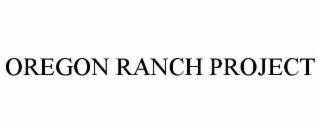 oregon ranch project