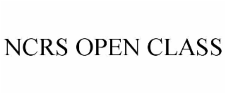 ncrs open class