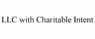 llc with charitable intent