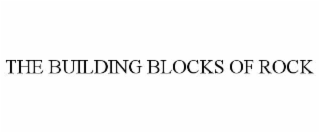 the building blocks of rock