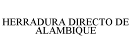 herradura directo de alambique