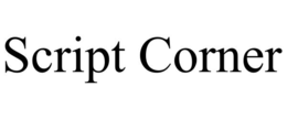 script corner