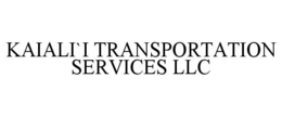 kaiali`i transportation services llc