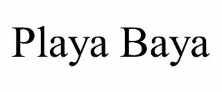 playa baya