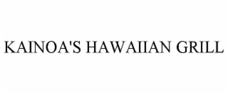 kainoa's hawaiian grill