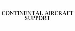 continental aircraft support