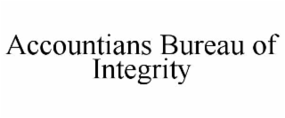 accountians bureau of integrity