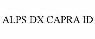 alps dx capra id
