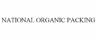 national organic packing