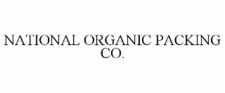 national organic packing co.