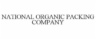 national organic packing company