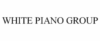 white piano group