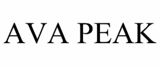 ava peak