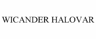 wicander halovar