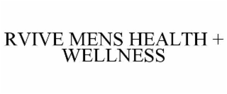 rvive mens health + wellness