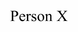 person x