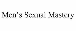 men’s sexual mastery