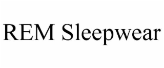 rem sleepwear