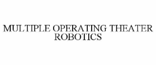 multiple operating theater robotics