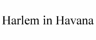 harlem in havana