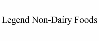 legend non-dairy foods