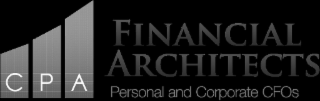 cpa financial architects personal and corporate cfos
