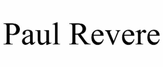 paul revere