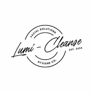 lumi- cleanse facial solutions hygiene co est. 2024
