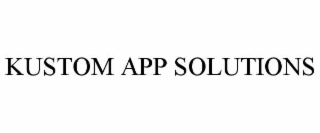 kustom app solutions
