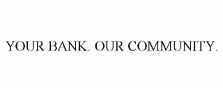your bank. our community.
