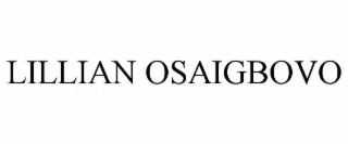lillian osaigbovo