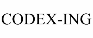 codex-ing
