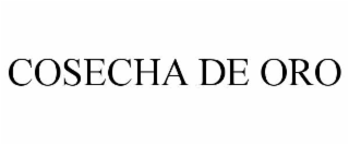 cosecha de oro