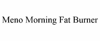 meno morning fat burner