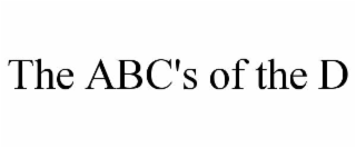 the abc's of the d